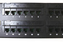 Leviton 69586-U48 CAT6 Rack Mount Patch Panel, 48 Port