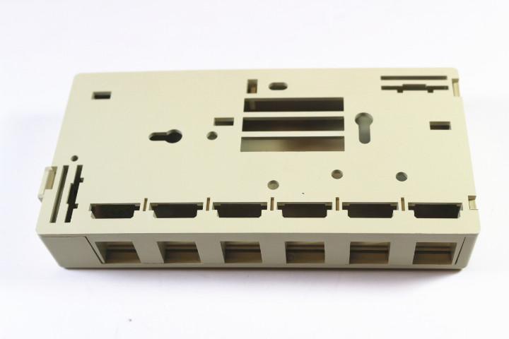 Leviton 41089-4IP QuickPort Surface Mount Box, Ivory, 4 Port