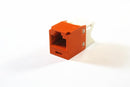 Panduit CJ688TGOR-24 Mini-Com CAT6 Giga-TX6+ RJ45 Jack Module, 24 Pack, Orange