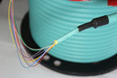 Armored OM3 24 Fiber Pre-Terminated Fiber Optic Cable, Indoor/Outdoor, Plenum