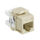 5G110-RI5 Modular Jack, Leviton QuickPort eXtreme, CAT5e+, RJ45, Ivory