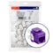 61110-BP6 Modular Jack, Leviton QuickPort eXtreme, CAT6, RJ45, 25 Pack, Purple