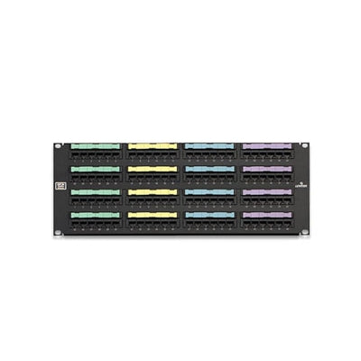 69586-U96 Patch Panel, Leviton, 96 Port, CAT6, Rack Mount