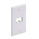 Panduit CFP2WH Mini-Com Classic 2 Port Faceplate, White