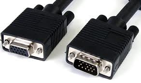 ME150 Cable: VGA, Male / Female, 50 Ft.