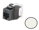 NK6X88MIW, Panduit Netkey RJ45, CAT6A, Modular Jack - Off White (MOQ: 1; Increment of 1)