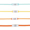 NWSLC-3Y, Panduit Cable Identification Sleeve: Panduit LabelCore, for 3mm Simplex Cable - Orange (MOQ: 100; Increment of 100)