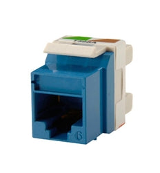 Ortronics OR-KS6-36 CAT6 RJ45 Keystone Jack, Blue, 25 Pack