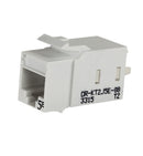 OR-KT2J5E-88 Ortronics KeyStone Modular Jack, TechChoice 2, CAT5e, RJ45, Cloud White (MOQ: 20)