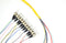 PT12-SM-ST-3M Fiber Optic Pigtail: 12 Strand ST, Single-Mode OS2, 3 Meter