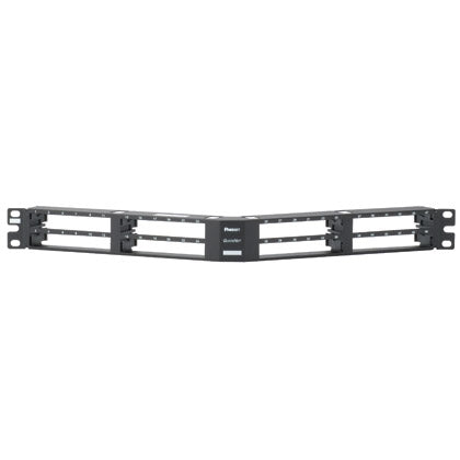 QAPP48HDVNSBL Panduit QN Patch Panel, Vertical Printed Ports,  (MOQ: 5)