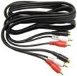 RCA-06MM Cable: RCA Audio/Video, 3 Male / Male Connections, 6 Ft.