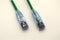 RJ86-MINI-01-GR MINI PATCH CABLE: CAT6 RJ45, 1 Ft. - Green