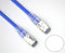 RJ86A-MINI-PL-WH MINI PATCH CABLE: Mini CAT6A RJ45 Shielded Plenum - White