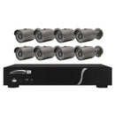 Speco ZIPL88B2 8 Channel Zip Kit with 8 Bullets, 2T HD