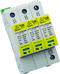 DTK-DR208P4 Ditek 120/208VAC 3 Phase WYE, 4W(+G), DIN Rail SPD Type 1CA,  UL1449