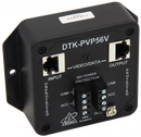 DTK-PVP56V Ditek 56V IP Video Power and Data Surge Protector, Shielded RJ45 In/Out