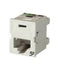 OR-PJ5E00-88 Ortronics Modular Jack, Clarity Panel Jack, CAT5e, RJ45, Cloud White (MOQ: 1)