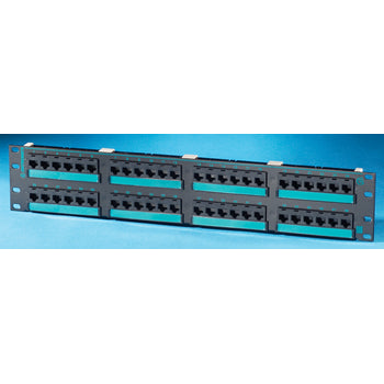 Ortronics OR-PHD5E6U48 48 Port CAT5e Patch Panel Clarity Rack Mount